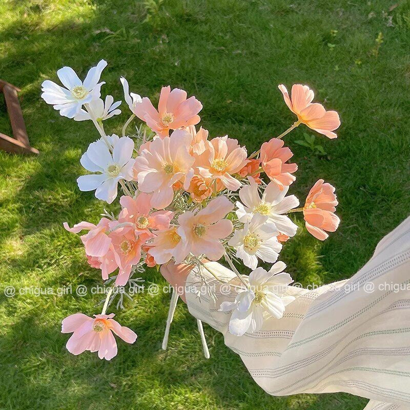 粉色永生花