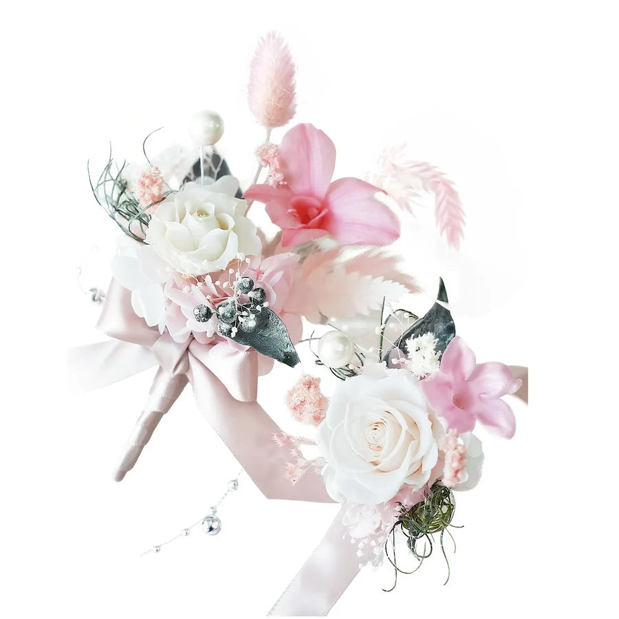 Everlasting-Flower Wedding Accessories Set